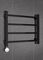 Quatro Black - черный полотенцесушитель с квадратным профилем