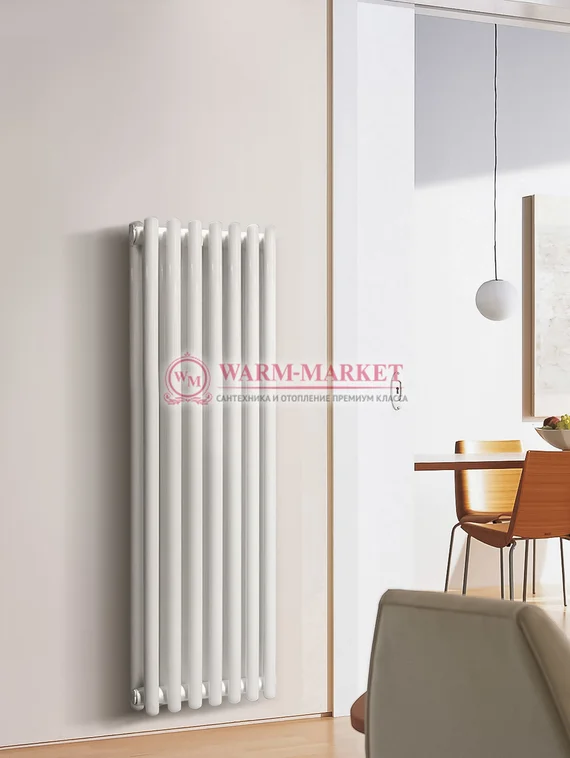 Вертикальный трубчатый радиатор KZTO Garmonia C40 V2 высотой 1557 мм