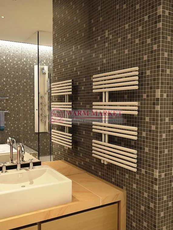 Вертикальный дизайн радиатор Caleido Pavone