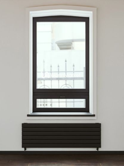 Bareng Temper Z 1500 - горизонтальный трубчатый радиатор шириной 1500 мм, нижнее разнесенное подключение