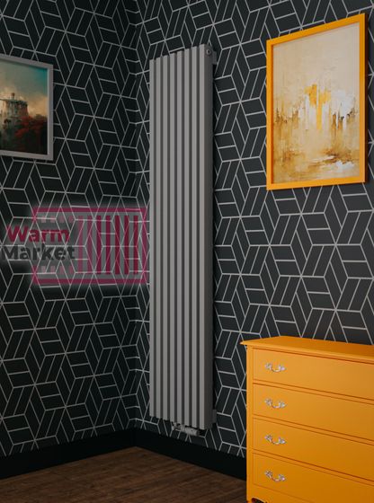 Axxinot Cardea 60х30 V - вертикальный радиатор высотой 3000 мм, 9 секций