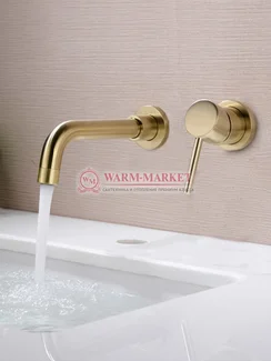 Смеситель для раковины Warmer Bronze Line 210070