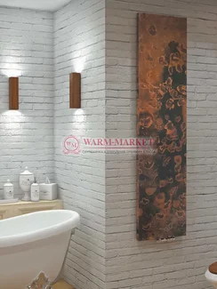 Varmann Solido Vintage - дизайн радиатор с панелью из состаренной меди