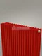 Paralleli v 2 1750 шаг 25 вертикальный трубчатый радиатор из прямоугольного профиля красного цвета