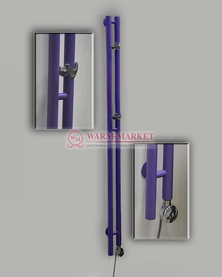 Mini 2 - узкий водяной дизайн полотенцесушитель из нержавеющей стали