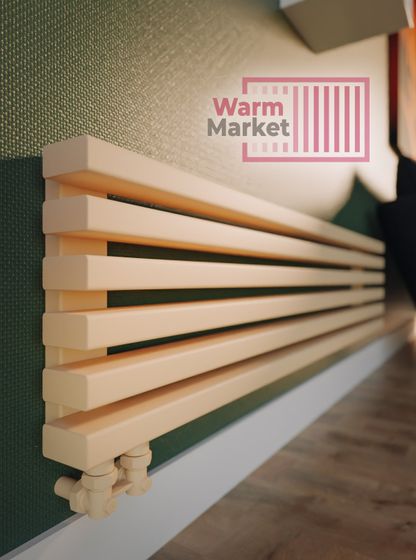 Axxinot Cardea 60х30 Z - горизонтальный радиатор шириной 1250 мм, 10 секций