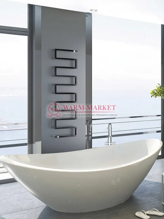 Moda-Quadro MQ1 - электрический дизайн-полотенцесушитель из нержавеющей стали