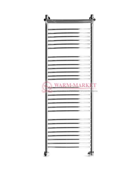 Bogema 2 (дуга) - водяной полотенцесушитель с полкой из нержавеющей стали