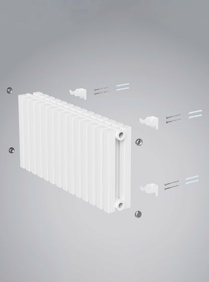 Royal Thermo Shift Q 2180 - двухтрубный трубчатый радиатор высотой 1800 мм, боковое подключение