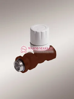 Purmo вентиль термостатический прямой ½ МТВ 130 коричневый