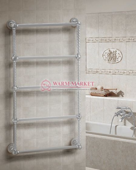 Полотенцесушитель Warmer Vintage в ретро стиле 1000х500 мм, 5 перекладин
