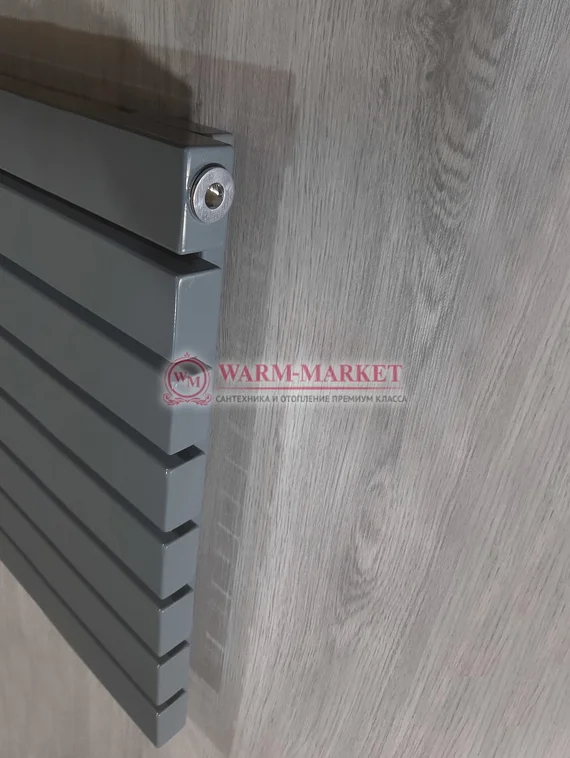 Steel G 50х30 3000 - горизонтальный трубчатый дизайн-радиатор, 2 секции