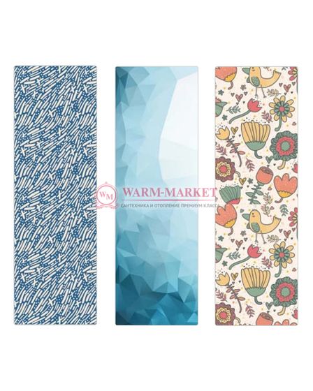 Varmann Solido Glass - водяной дизайн радиатор с панелью из закаленного стекла