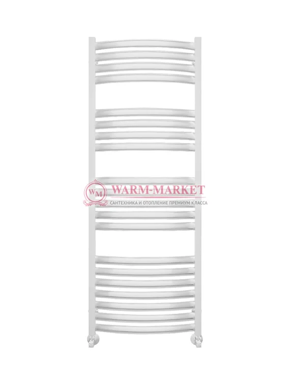 Палермо П20 - водяной полотенцесушитель, нижнее подключение, белый