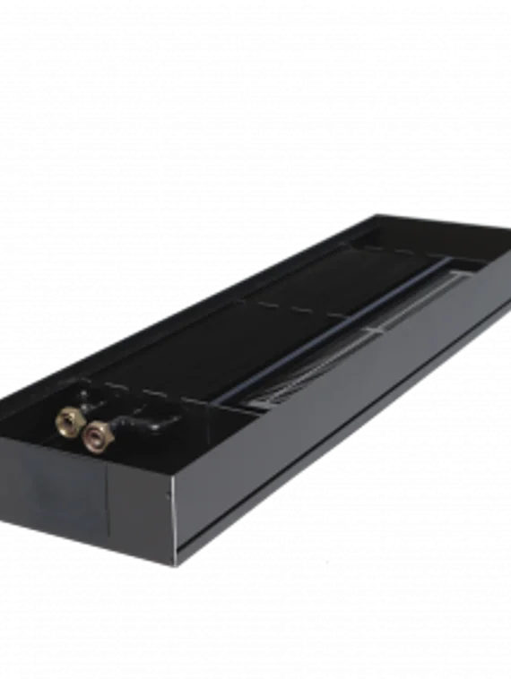 Внутрипольный конвектор с принудительной конвекцией Möhlenhoff QSKS шириной 320 мм, высотой 90 мм