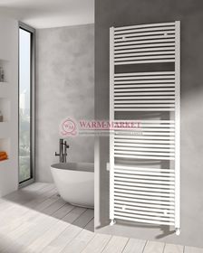 Полотенцесушитель Irsap Venus из нержавеющей стали с горизонтальными закругленными трубками