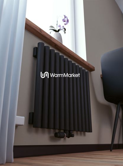 Bareng Monte V 600 - вертикальный трубчатый радиатор высотой 600 мм, нижнее центральное подключение