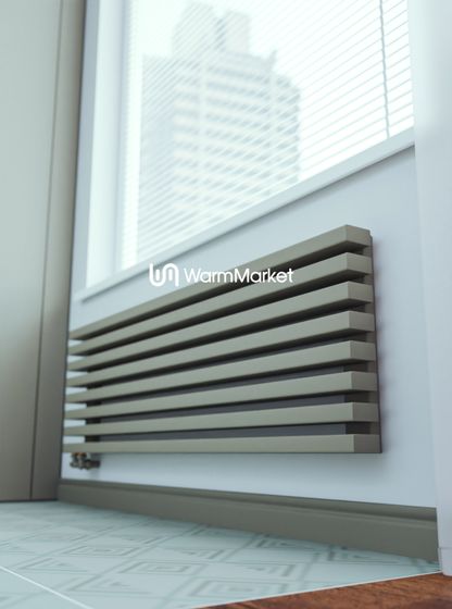 Bareng Select Z 800 - горизонтальный трубчатый радиатор шириной 800 мм, нижнее левое подключение