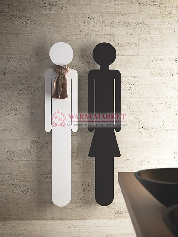 Вертикальный дизайн радиатор Antrax IT Oreste and Emma