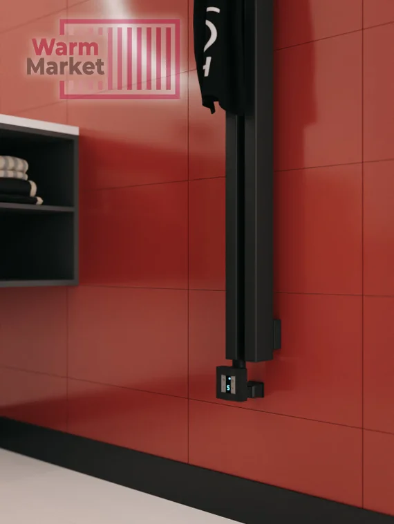 Axxinot Cardea 60х30 VE - вертикальный электрический радиатор высотой 1500 мм, 5 секций