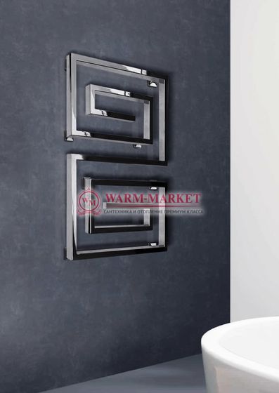 Garmonia l - дизайнерский полотенцесушитель из квадратного профиля