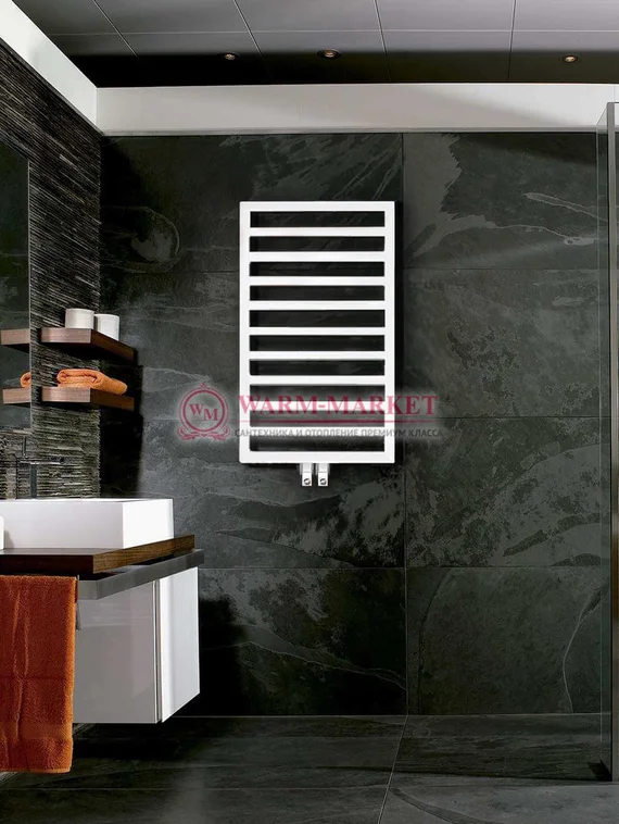 Quadro Q5 - водяной дизайн-полотенцесушитель из нержавеющей стали