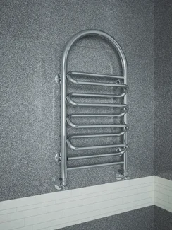 Liana  - водяной полотенцесушитель с изогнутой перекладиной