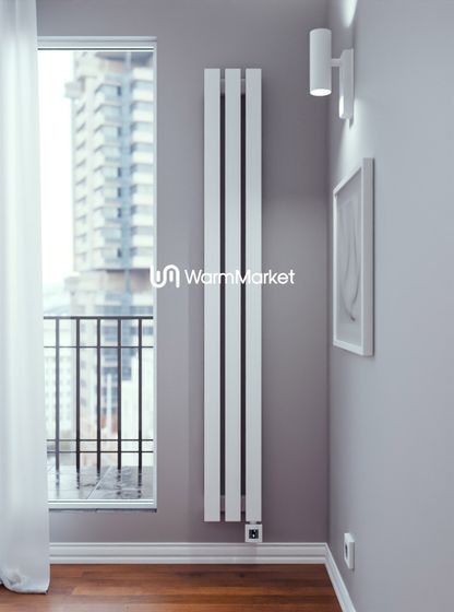 Bareng Livian VE 2000 - вертикальный электрический трубчатый радиатор высотой 2000 мм