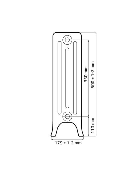 Derby CH 350/160 - чугунный дизайн радиатор