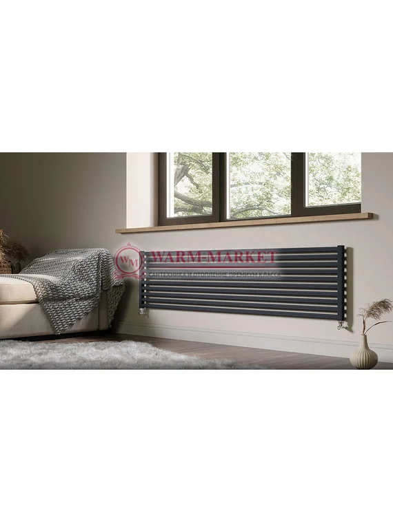 Mandarino Tondo 1200 - цветной радиатор из анодированного алюминия