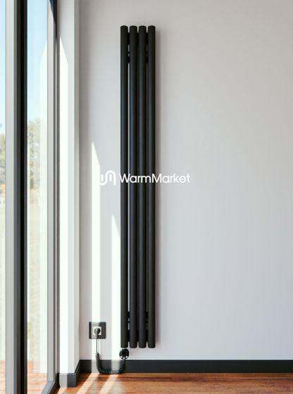 Bareng Monte VE 1250 - вертикальный электрический трубчатый радиатор высотой 1250 мм