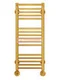 Аврора П16-1- электрический полотенцесушитель с полкой, цвет золото