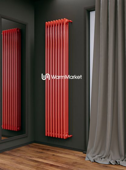 Bareng Softy 3160 - трехтрубный трубчатый радиатор высотой 1600 мм, боковое подключение