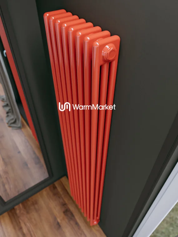 Bareng Softy 3130 - трехтрубный трубчатый радиатор высотой 1300 мм, нижнее подключение