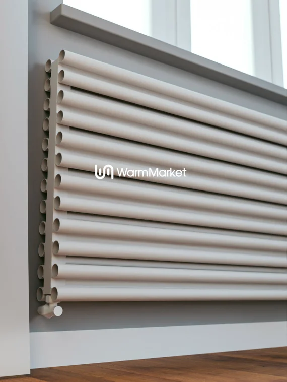 Axxinot Wemar Z 1400 - горизонтальный алюминиевый радиатор шириной 1430 мм