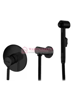 Встраиваемый комплект для биде со шлангом 120 см черный A14157-Bl