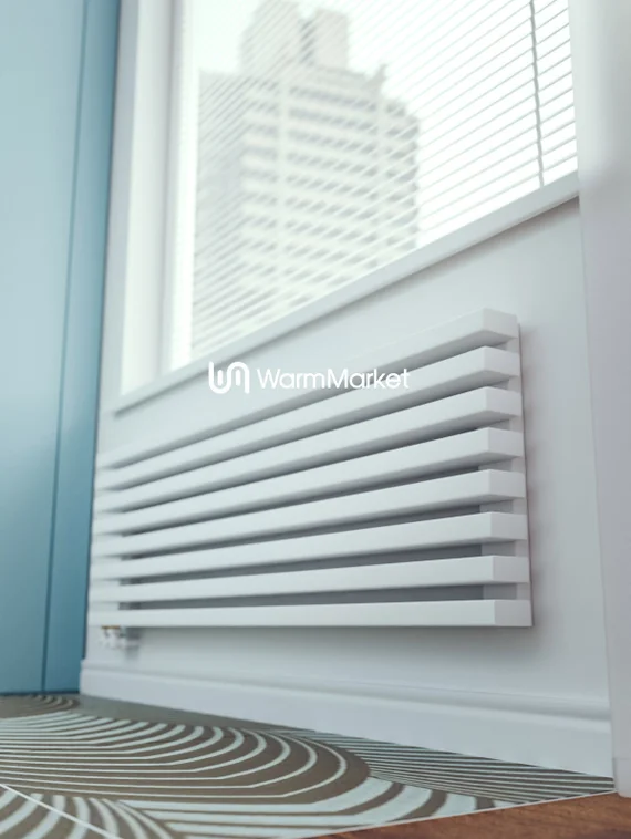 Bareng Select Z 3000 - горизонтальный трубчатый радиатор шириной 3000 мм, нижнее левое подключение