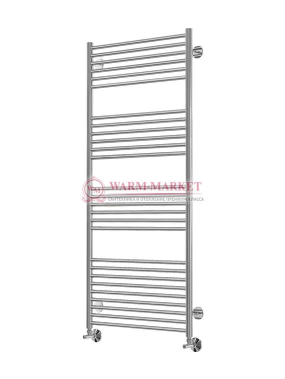 Аврора П27-4 - водяной полотенцесушитель, нижнее подключение, белый