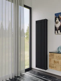 Bronto Pipe 3120 - трехтрубный трубчатый радиатор высотой 1200 мм, нижнее подключение