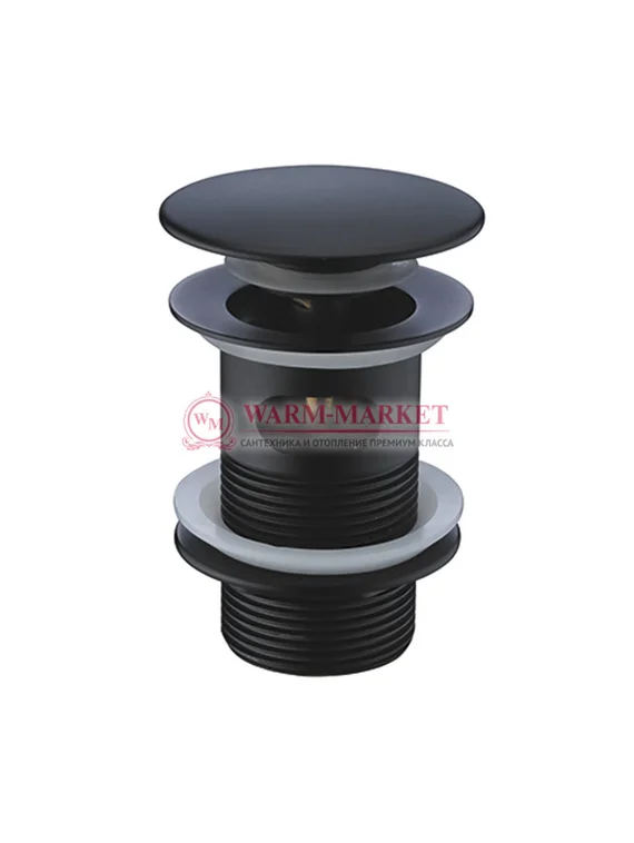 Донный клапан Warmer Black Line B 080