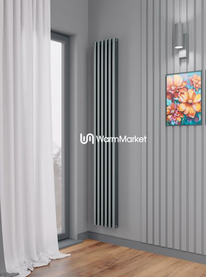 Axxinot Bramer V 2500 - вертикальный алюминиевый радиатор высотой 2530 мм