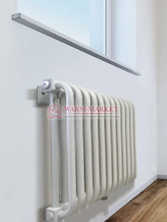 Трубчатый радиатор KZTO RS‌-2 высотой 340 мм