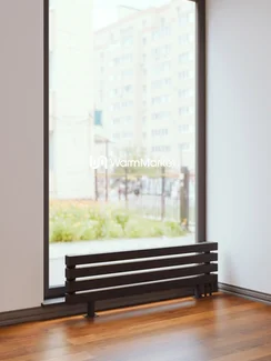 Bareng Livian ZN 2000 - напольный трубчатый радиатор шириной 2000 мм, нижнее правое подключение