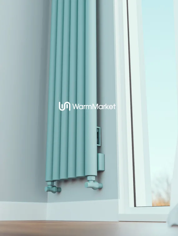 Bareng Monte V 2250 - вертикальный трубчатый радиатор высотой 2250 мм, нижнее разнесенное подключение