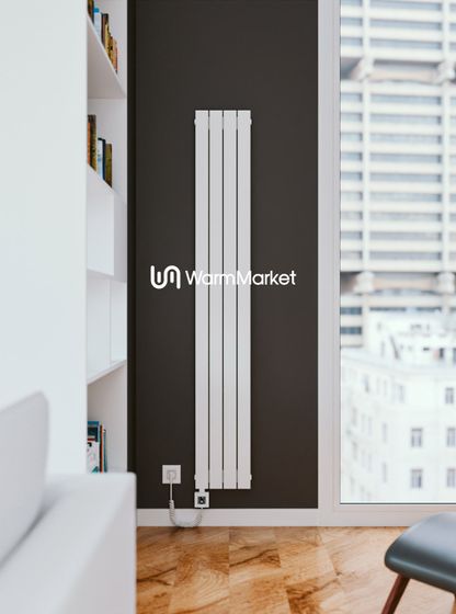 Bareng Temper VE 1500 - вертикальный электрический трубчатый радиатор высотой 1500 мм