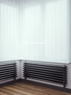 Bareng Softy Z 3060 - трехтрубный трубчатый радиатор шириной 600 мм, нижнее разнесенное подключение