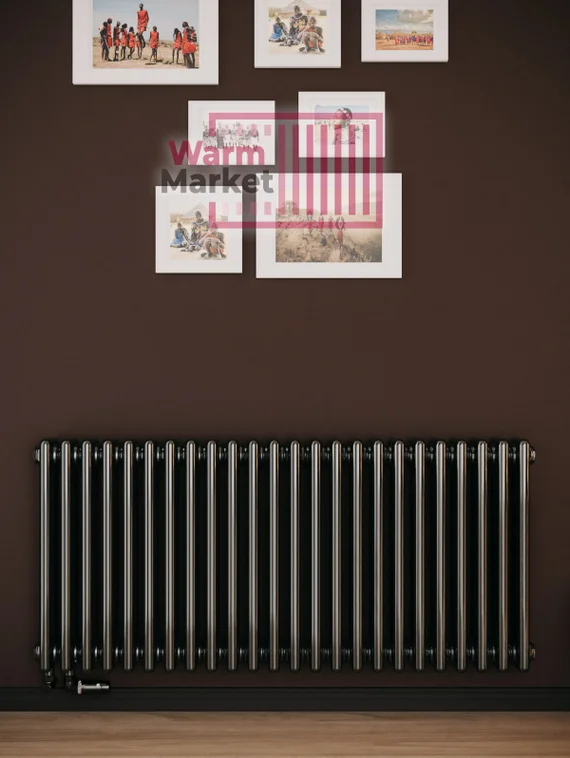 Трубчатый радиатор Solira 3057 N12 боковое подключение, кремовый (RAL 9001)