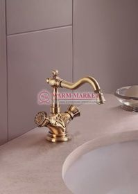 Bronze de Luxe - смеситель на биде в ретро стиле, античная бронза