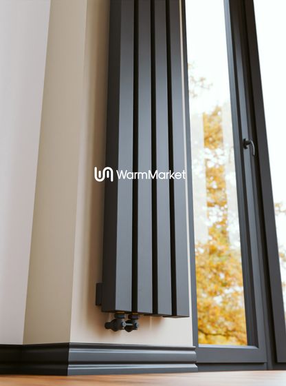 Bareng Livian V 2250 - вертикальный трубчатый радиатор высотой 2250 мм, нижнее левое подключение