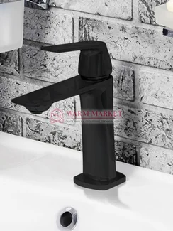 Смеситель для умывальника черный Neime 1903-Bl